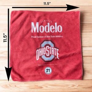 Ohio State Football and Modelo Beer Red Rally Towel - 10 pack